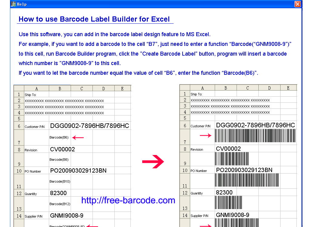 microsoft barcode generator for excel